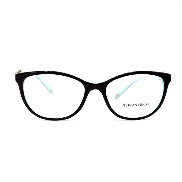 NEW TIFFANY&CO TF2144 8055 BLACK BLUE EYEGLASSES FRAME - Picture 7 of 8